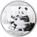 Coin, China, Panda, 10 Yüan, 2017, Bullion, MS(65-70), Silver