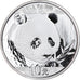 Coin, China, Panda, 10 Yüan, 2018, Bullion, MS(65-70), Silver