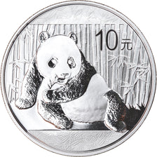 Monnaie, Chine, Panda, 10 Yüan, 2015, 1 Oz, FDC, Argent