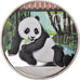 Coin, China, Panda, 10 Yüan, 2015, Colorised, MS(65-70), Silver