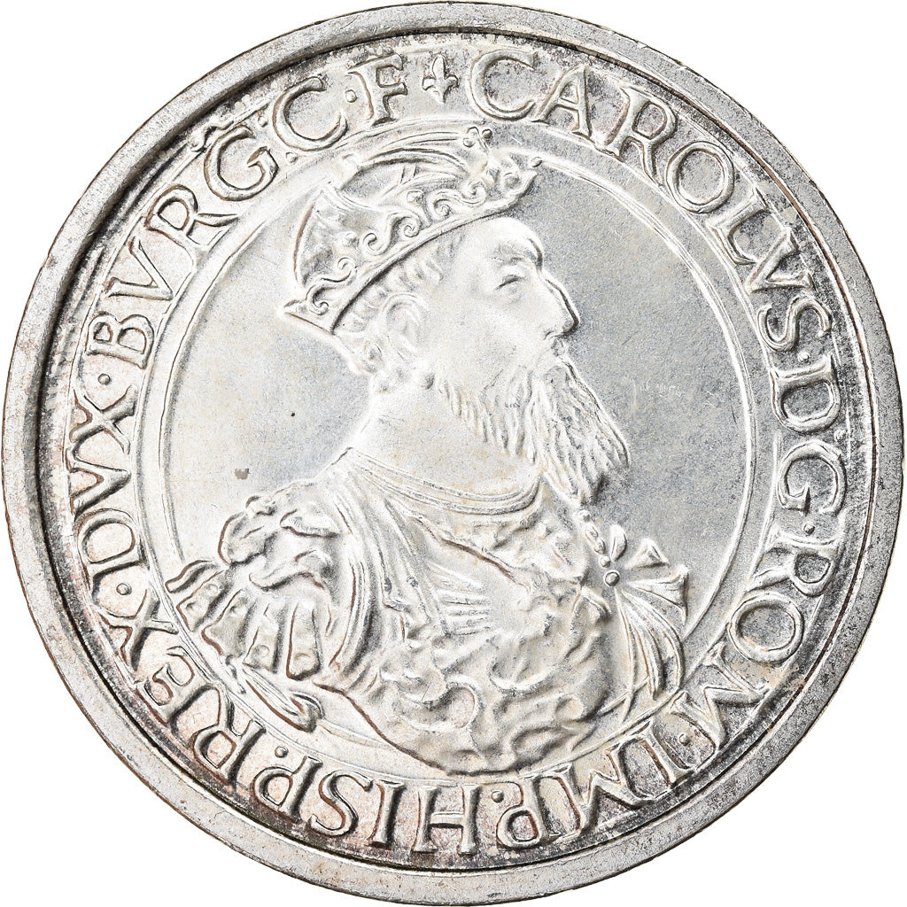 Moneda, Bélgica, 5 Ecu, 1987, EBC+, Plata, KM:166