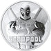 Coin, Tuvalu, Deadpool, 1 Dollar, 2018, 1 Oz, MS(65-70), Silver