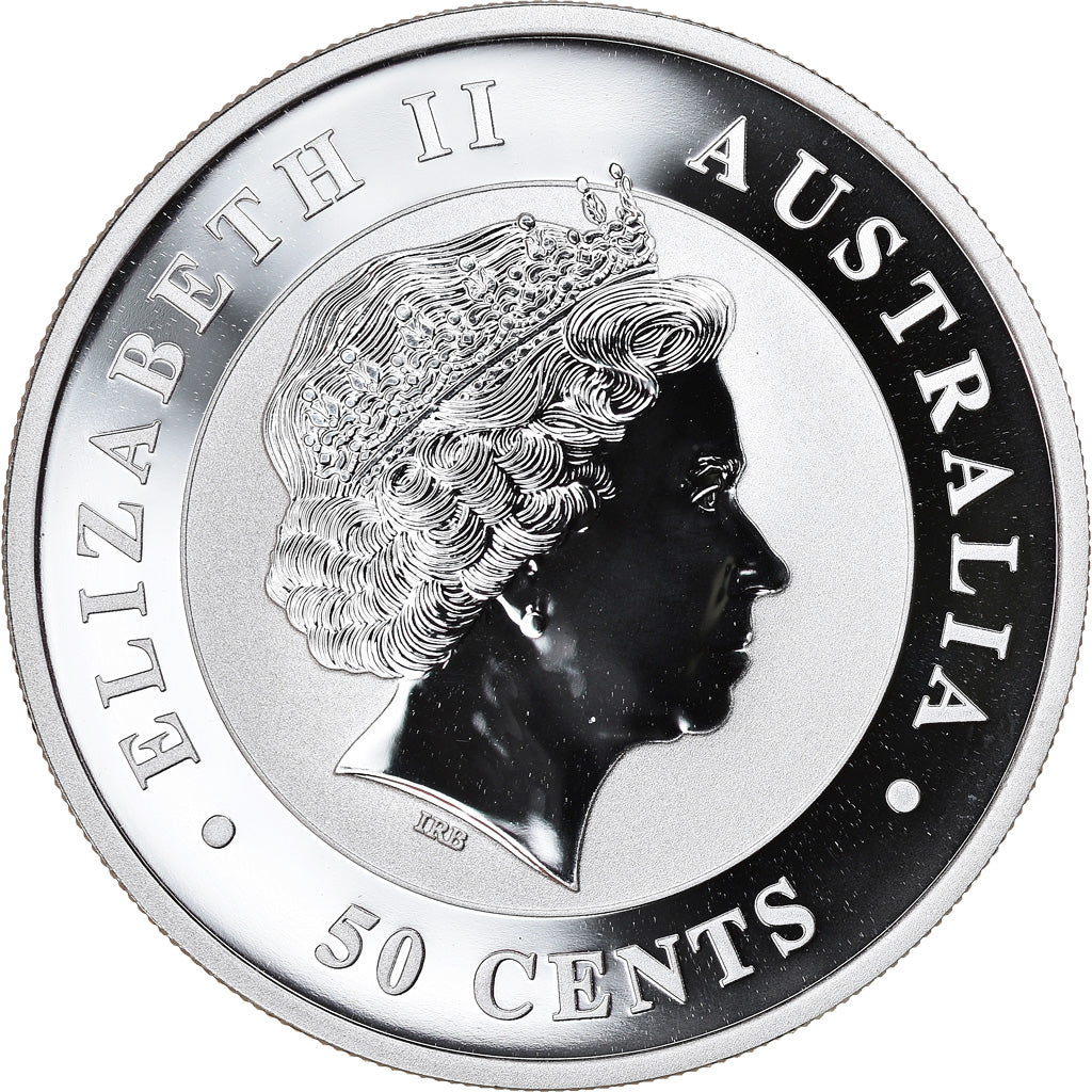 Coin, Australia, Australian Koala, 50 Cents, 2013, 1/2 Oz, MS(65-70), Silver