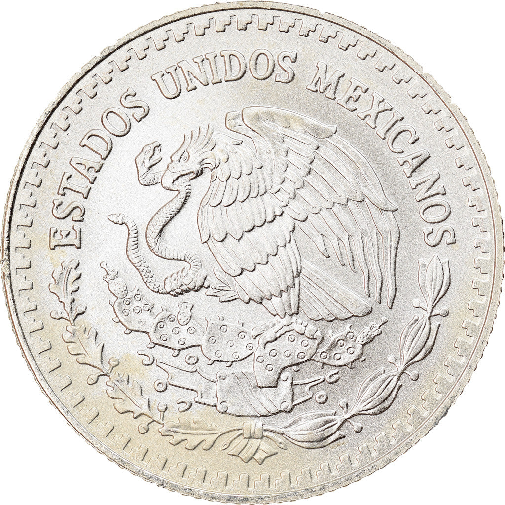 Coin, Mexico, Libertad, 1/4 Onza, 2016, Bullion, MS(65-70), Silver