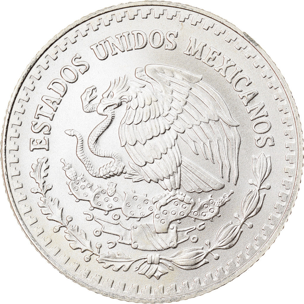 Coin, Mexico, Libertad, 1/4 Onza, 2016, Bullion, MS(65-70), Silver