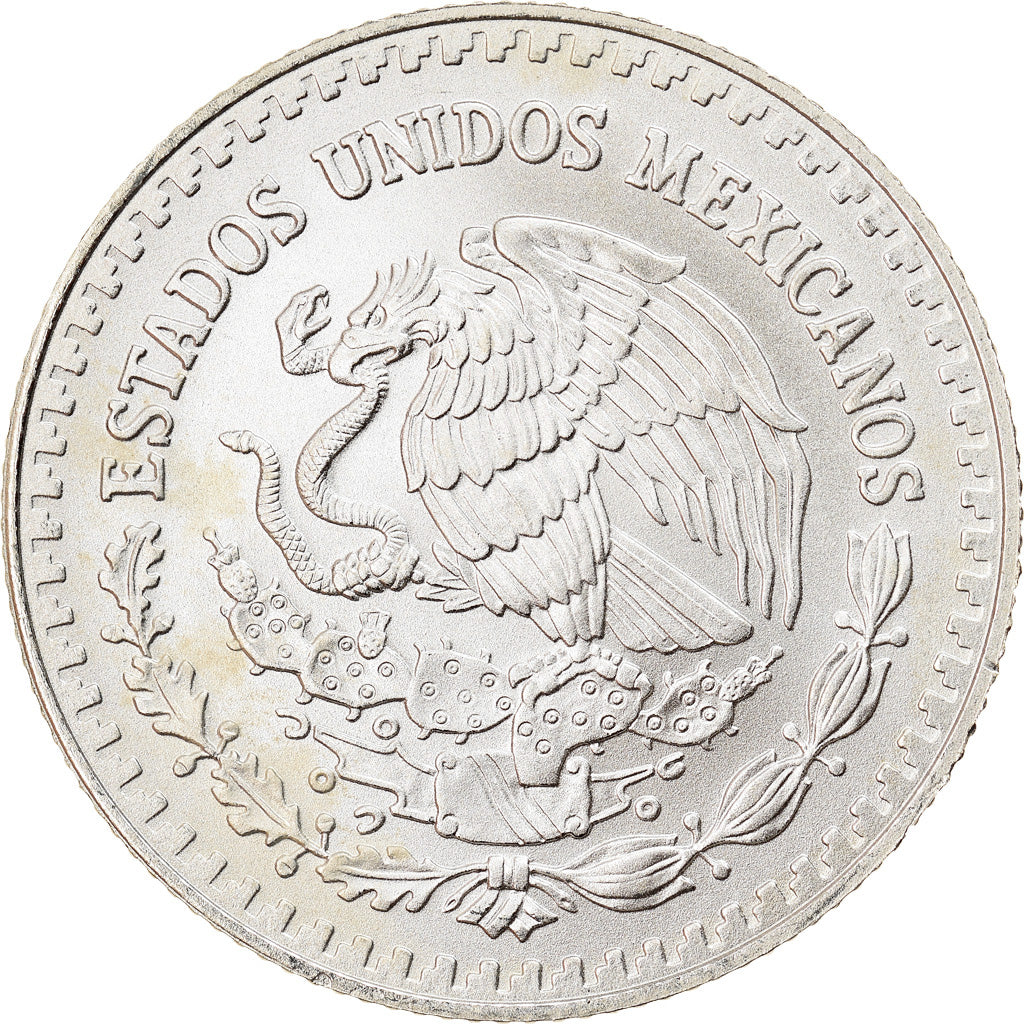 Coin, Mexico, Libertad, 1/4 Onza, 2016, Bullion, MS(65-70), Silver