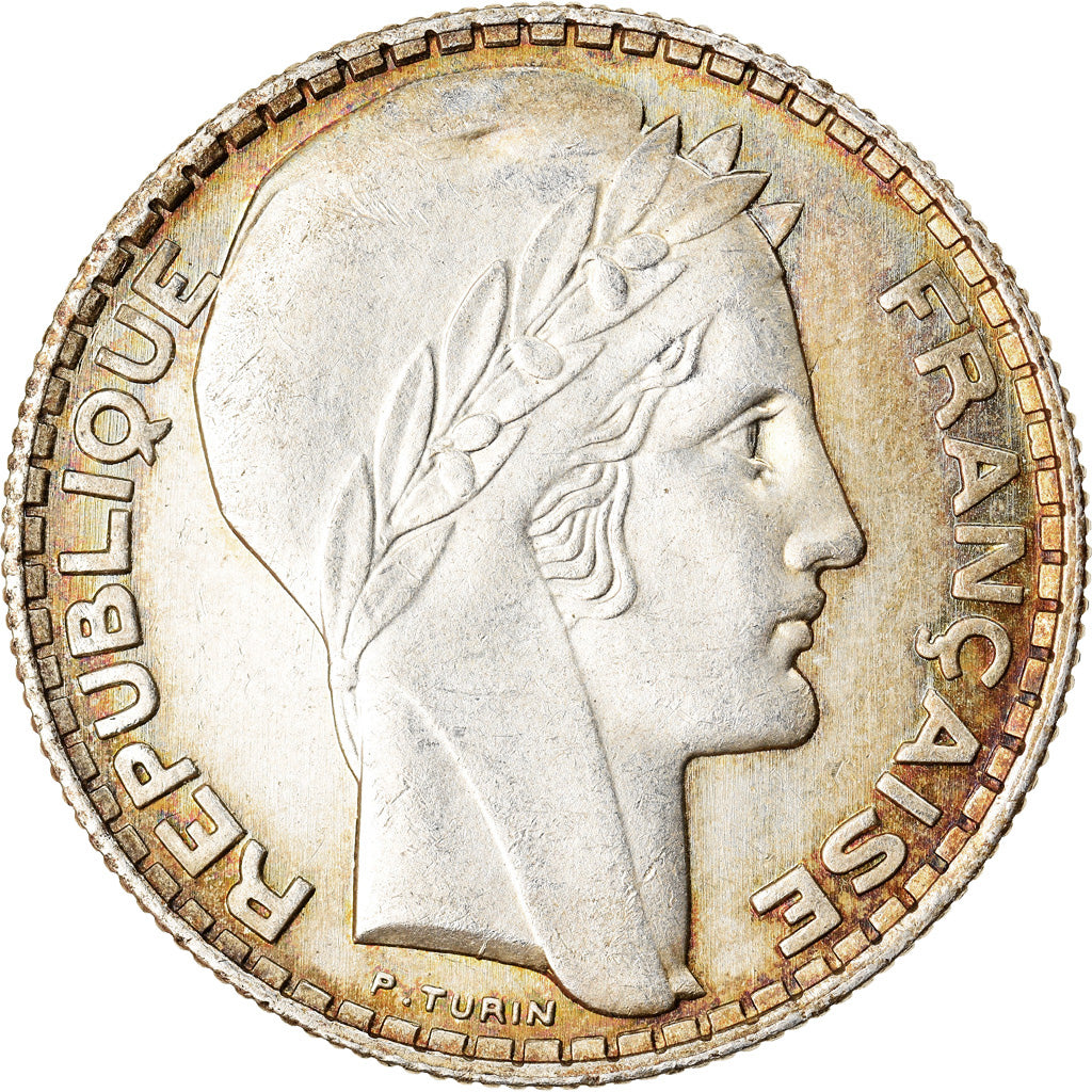 Coin, France, Turin, 10 Francs, 1929, Paris, MS(60-62), Silver, KM:878