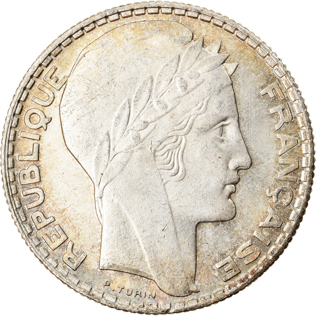 Münze, Frankreich, Turin, 10 Francs, 1932, Paris, VZ+, Silber, KM:878