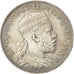 ETHIOPIA, 1/2 Birr, 1897, KM #4, AU(55-58), Silver, 14.08