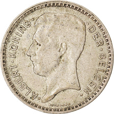 Coin, Belgium, 20 Francs, 20 Frank, 1934, VF(30-35), Silver, KM:104.1