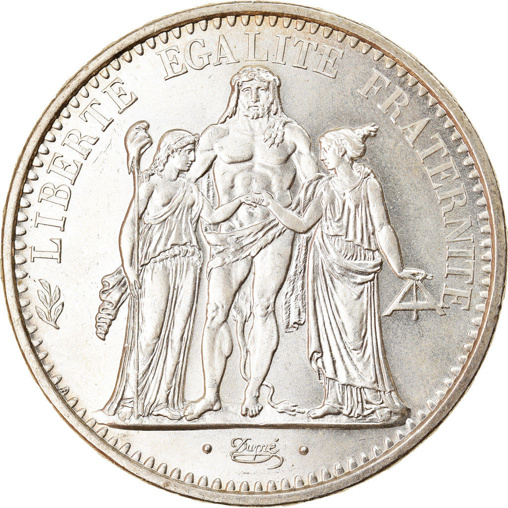 Coin, France, Hercule, 10 Francs, 1965, Paris, MS(64), Silver, KM:932
