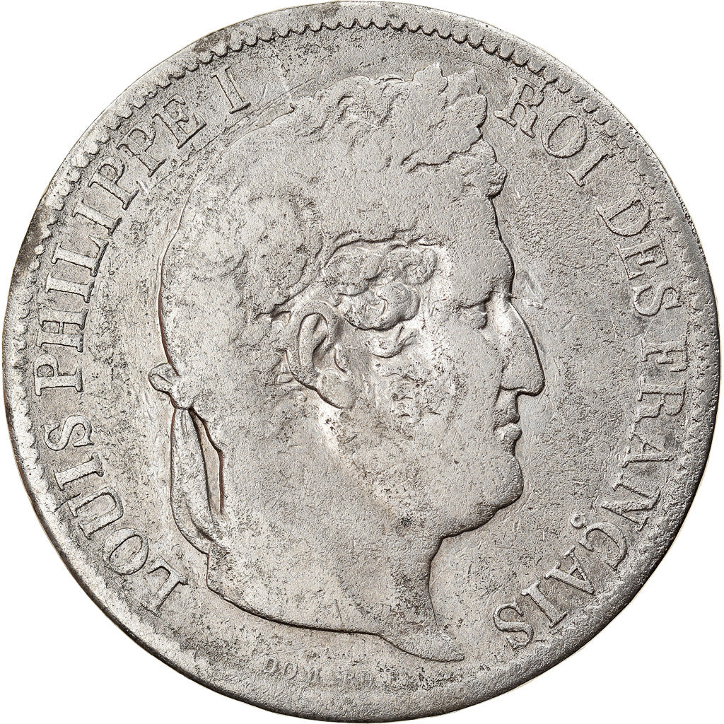 Moneta, Francja, Louis-Philippe, 5 Francs, 1831, Bayonne, F(12-15), Srebro
