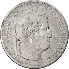 Moneta, Francja, Louis-Philippe, 5 Francs, 1831, Bayonne, F(12-15), Srebro