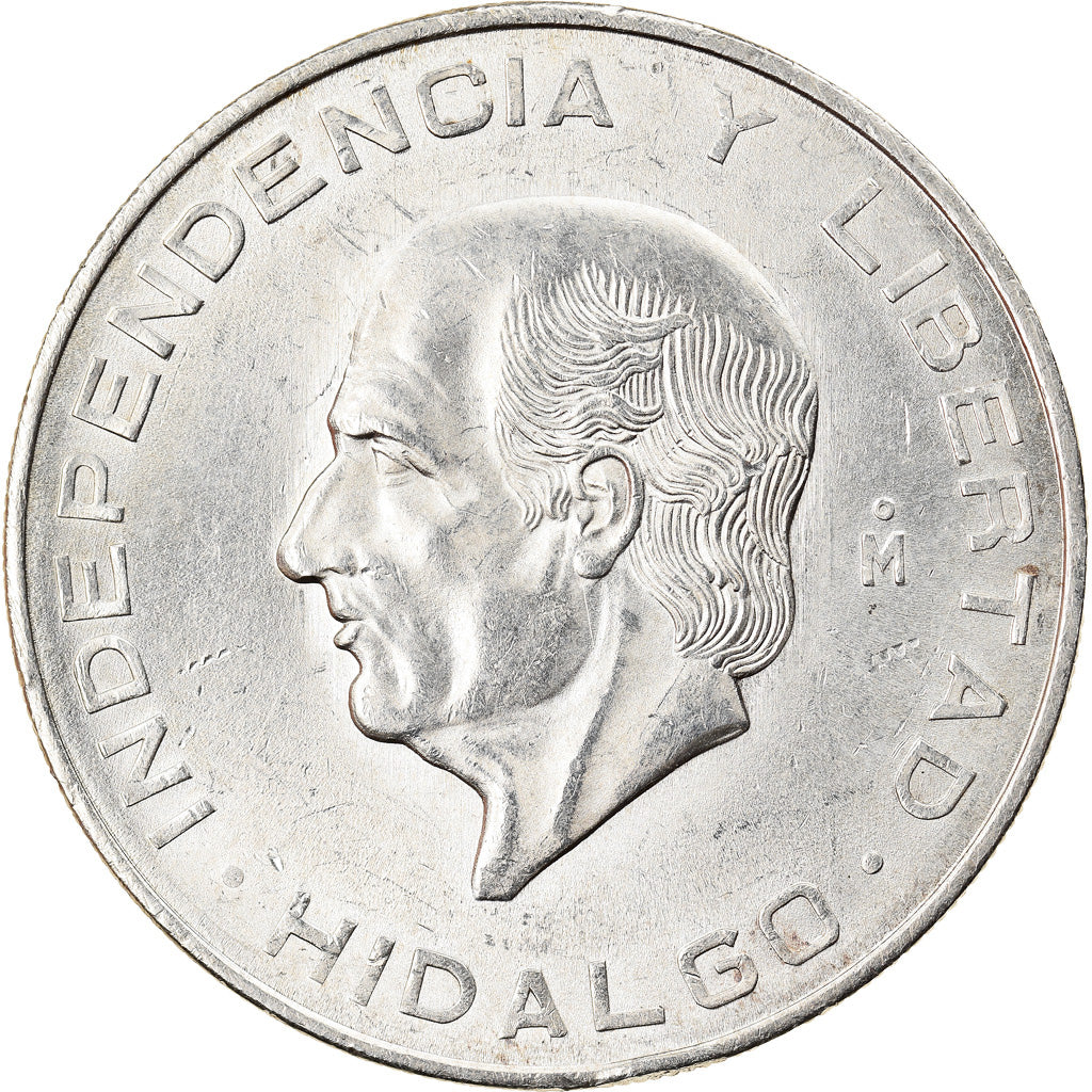 Münze, Mexiko, 10 Pesos, 1956, Mexico City, VZ, Silber, KM:474