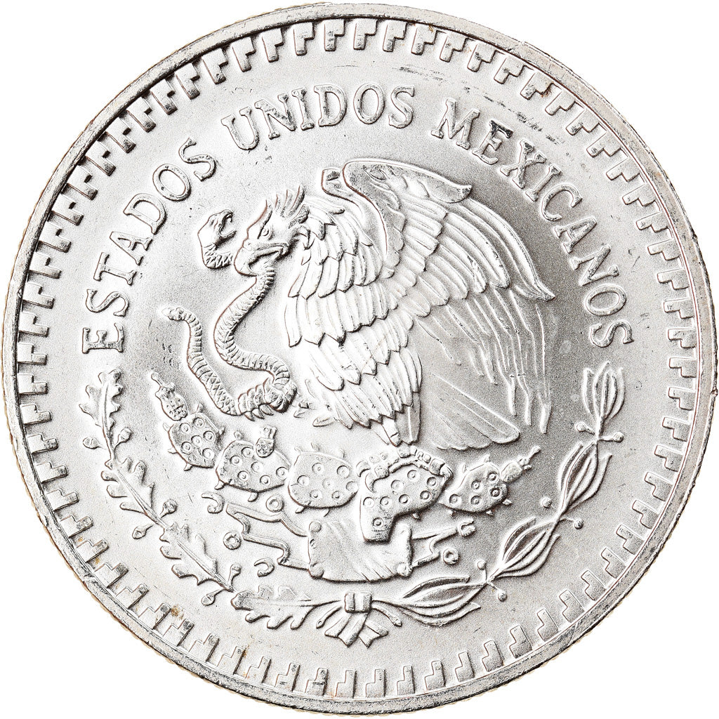 Münze, Mexiko, Libertad, Onza, Troy Ounce of Silver, 1992, Mexico City, UNZ+