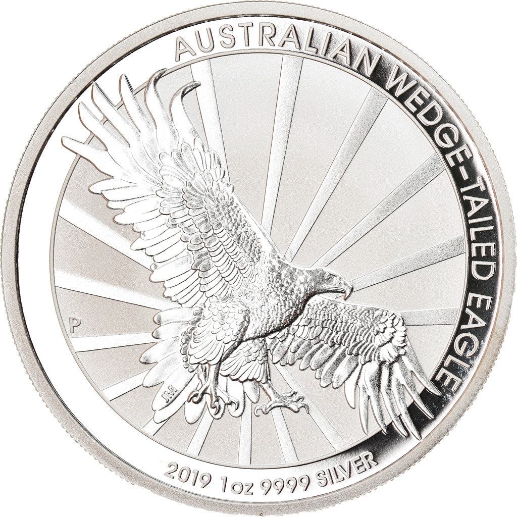 Coin, Australia, Australian Wedge-Tailed Eagle, 1 Dollar, 2019, 1 Oz, MS(65-70)