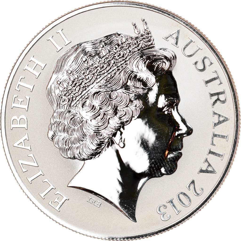 Coin, Australia, Kangaroo, 1 Dollar, 2013, 1 Oz, MS(65-70), Silver