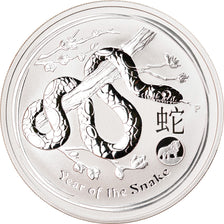 Moneda, Australia, Year of the Snake, 1 Dollar, 2013, 1 Oz, FDC, Plata