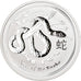 Moneda, Australia, Year of the Snake, 1 Dollar, 2013, 1 Oz, FDC, Plata