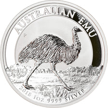 Moneta, Australia, Australian Emu, 1 Dollar, 2018, 1 Oz, FDC, Argento
