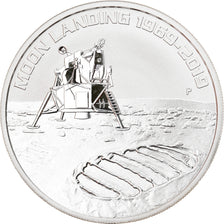 Moneda, Australia, Moon Landing, 1 Dollar, 2019, 1 Oz, FDC, Plata