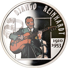Belgium, 10 Euro, Django Rheinhardt, 2010, Colourized, MS(65-70), Silver, KM:291