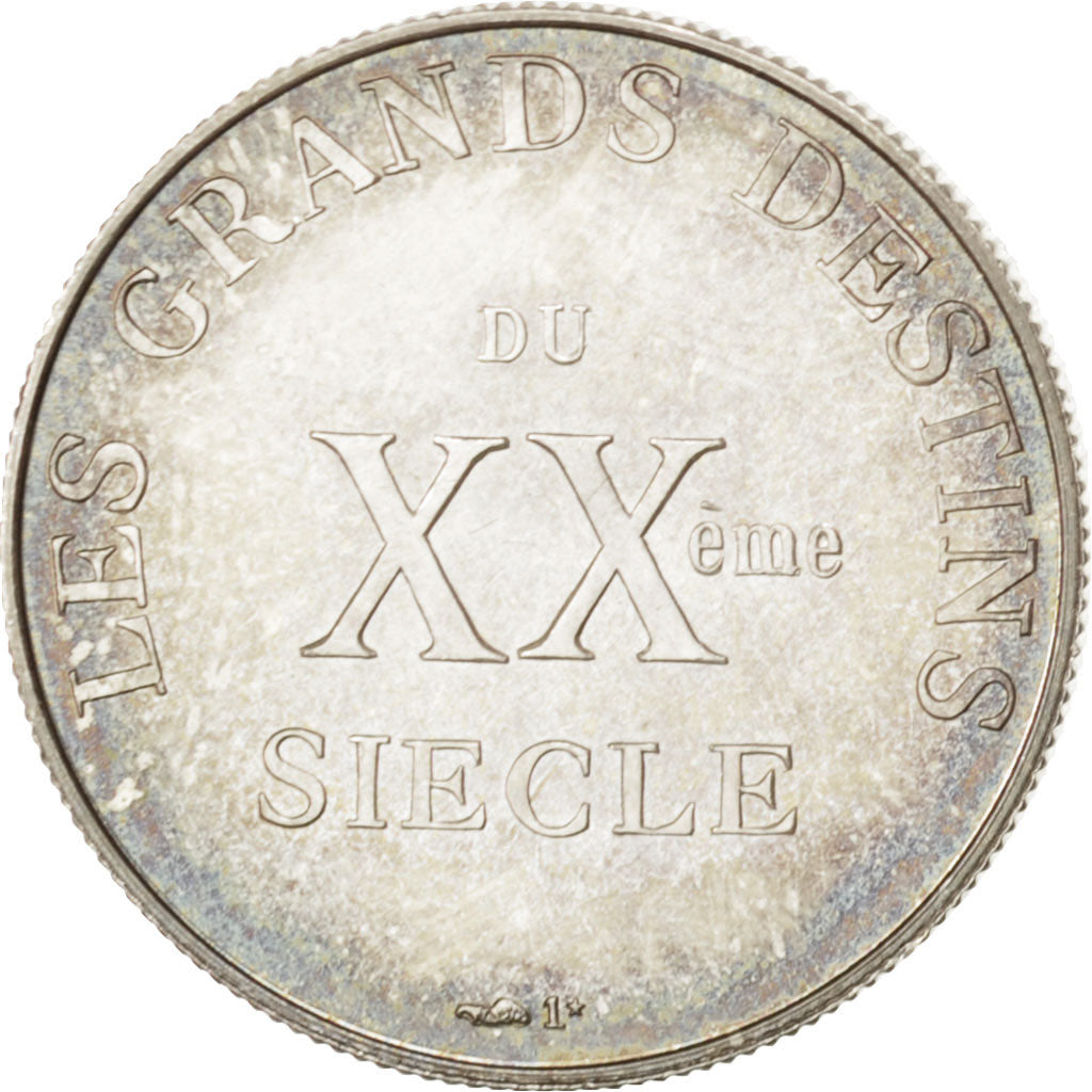 Frankreich, Medal, French Fifth Republic, History, UNZ, Silber