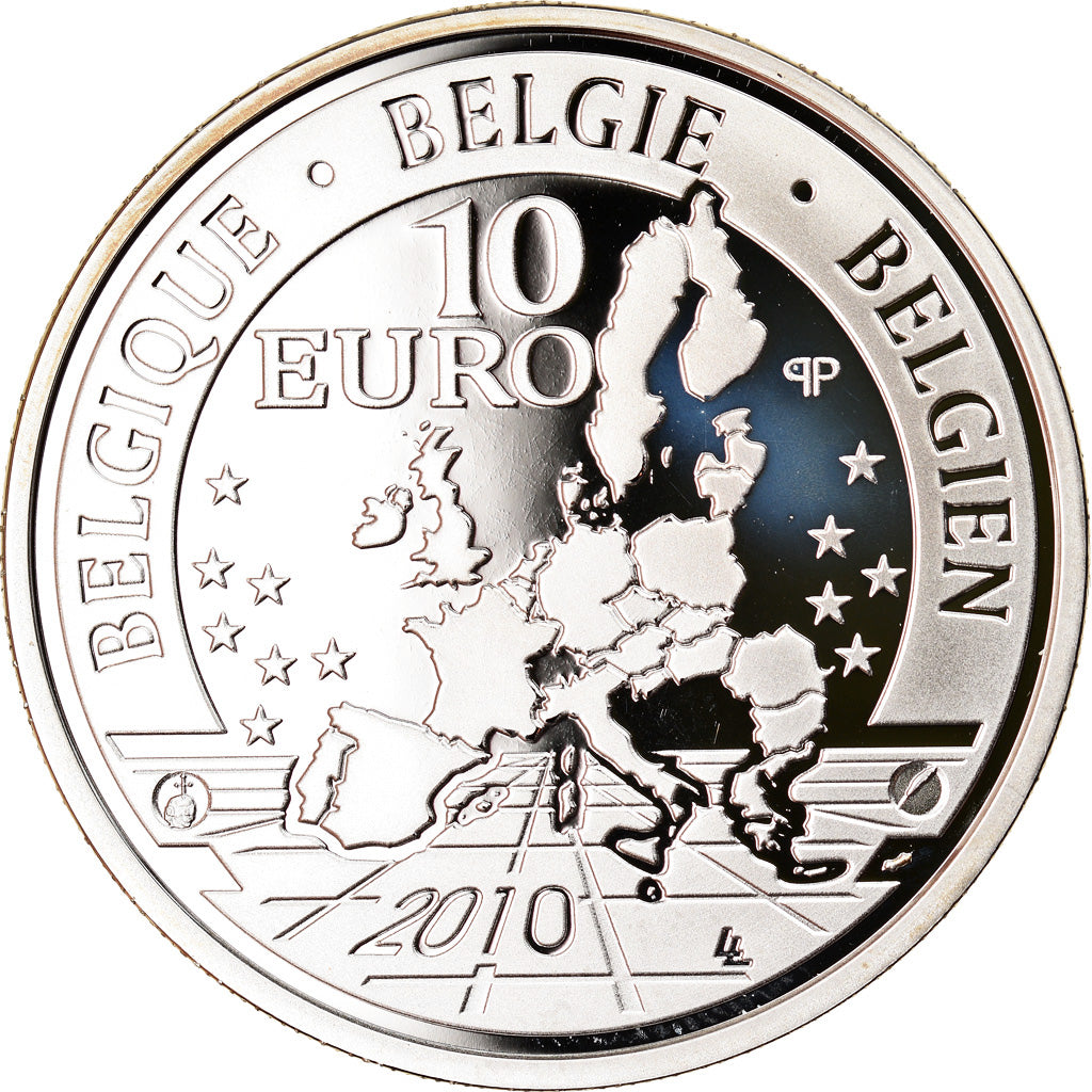 Belgium, 10 Euro, Royal Museum for Central African, 2010, Colourized, MS(65-70)