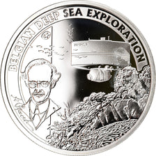 Belgium, 10 Euro, Belgian deep sea exploration, 2011, Colourized, MS(65-70)