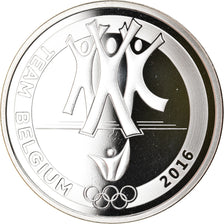 Belgium, 10 Euro, Team Belgium, 2016, MS(65-70), Silver