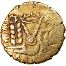 Monnaie, Suessions, Statère, 65-35 BC, TTB, Or, Delestrée:168