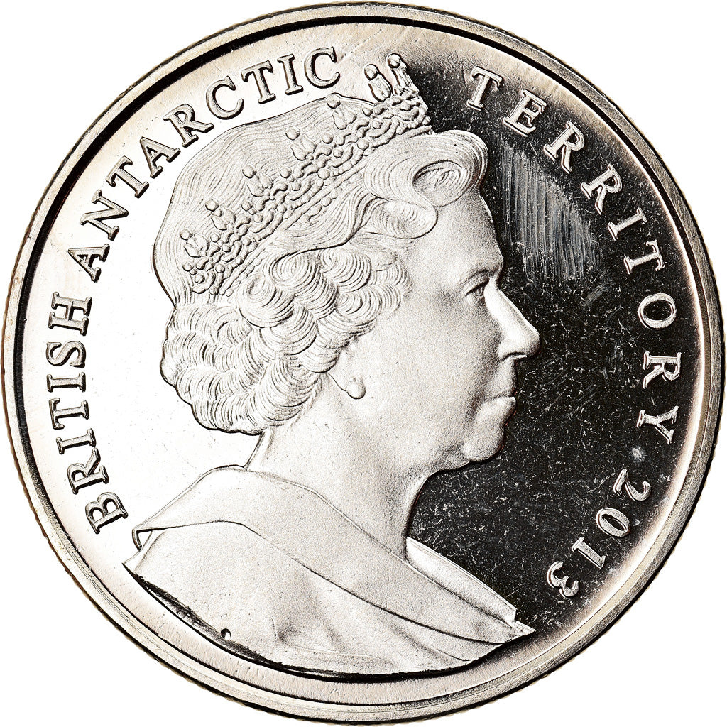 Coin, British Antarctic Territory, Halley VI Research Station, 2 Pounds, 2013