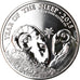 Coin, Great Britain, Year of the Sheep, 2 Pounds, 2015, 1 Oz, MS(65-70), Silver