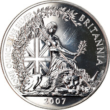 Monnaie, Grande-Bretagne, Elizabeth II, Britannia, 2 Pounds, 2007, 1 Oz, FDC