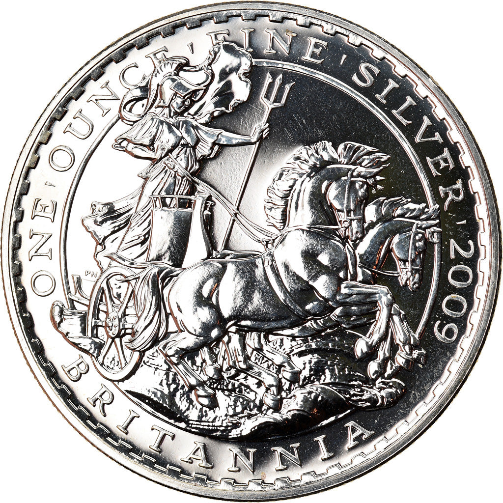 Coin, Great Britain, Elizabeth II, Britannia, 2 Pounds, 2009, 1 Oz, MS(65-70)