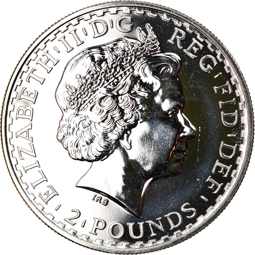 Coin, Great Britain, Elizabeth II, Britannia, 2 Pounds, 2009, 1 Oz, MS(65-70)
