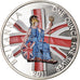 Monnaie, Grande-Bretagne, Elizabeth II, Britannia, 2 Pounds, 2011, Colorisé