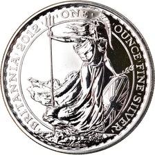 Coin, Great Britain, Elizabeth II, Britannia, 2 Pounds, 2012, 1 Oz, MS(65-70)