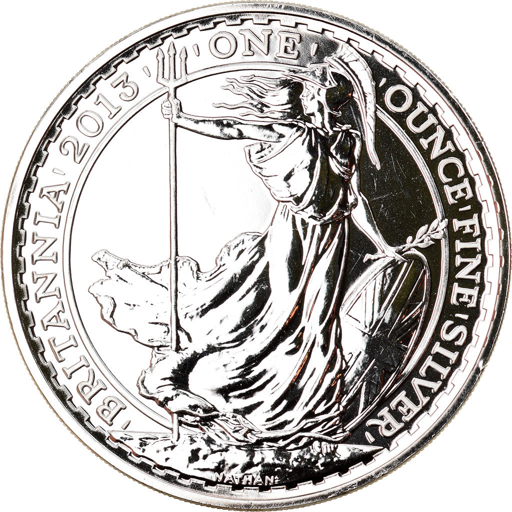 Munten, Groot Bretagne, Elizabeth II, Britannia, 2 Pounds, 2013, 1 Oz, FDC