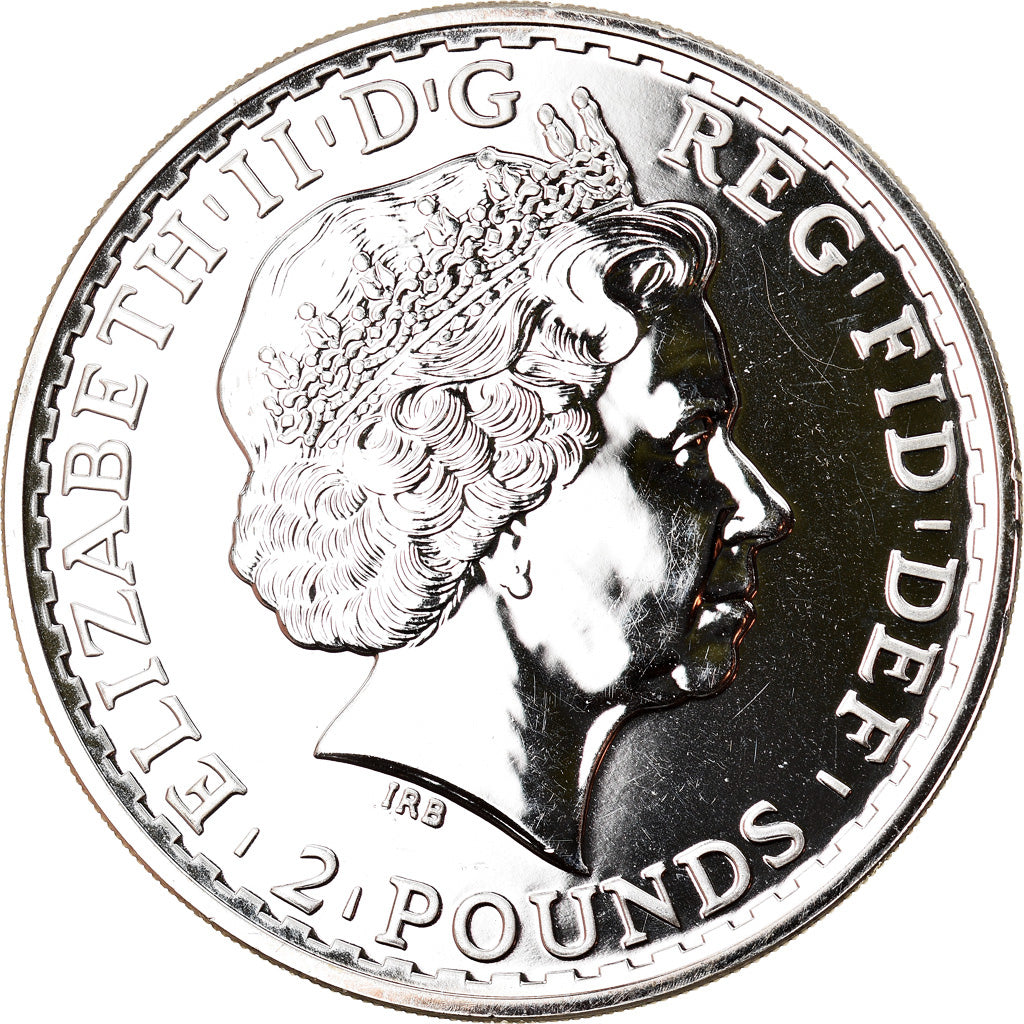 Munten, Groot Bretagne, Elizabeth II, Britannia, 2 Pounds, 2013, 1 Oz, FDC