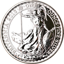 Coin, Great Britain, Elizabeth II, Britannia, 2 Pounds, 2013, 1 Oz, MS(65-70)
