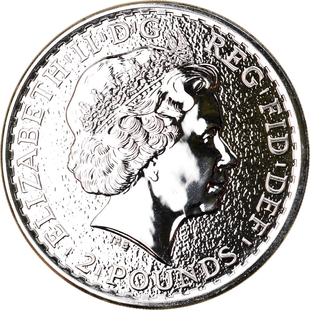 Coin, Great Britain, Elizabeth II, Britannia, 2 Pounds, 2015, 1 Oz, MS(65-70)