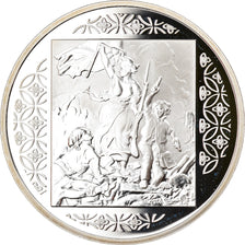 France, Monnaie de Paris, 1-1/2 Euro, La liberté guidant le peuple, 2008