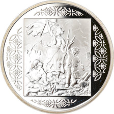 França, Monnaie de Paris, 1-1/2 Euro, La liberté guidant le peuple, 2008