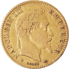 Monnaie, France, Napoleon III, 10 Francs, 1864, Strasbourg, TB+, Or