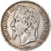 Moneda, Francia, Napoleon III, 5 Francs, 1868, Paris, BC+, Plata, KM:799.1