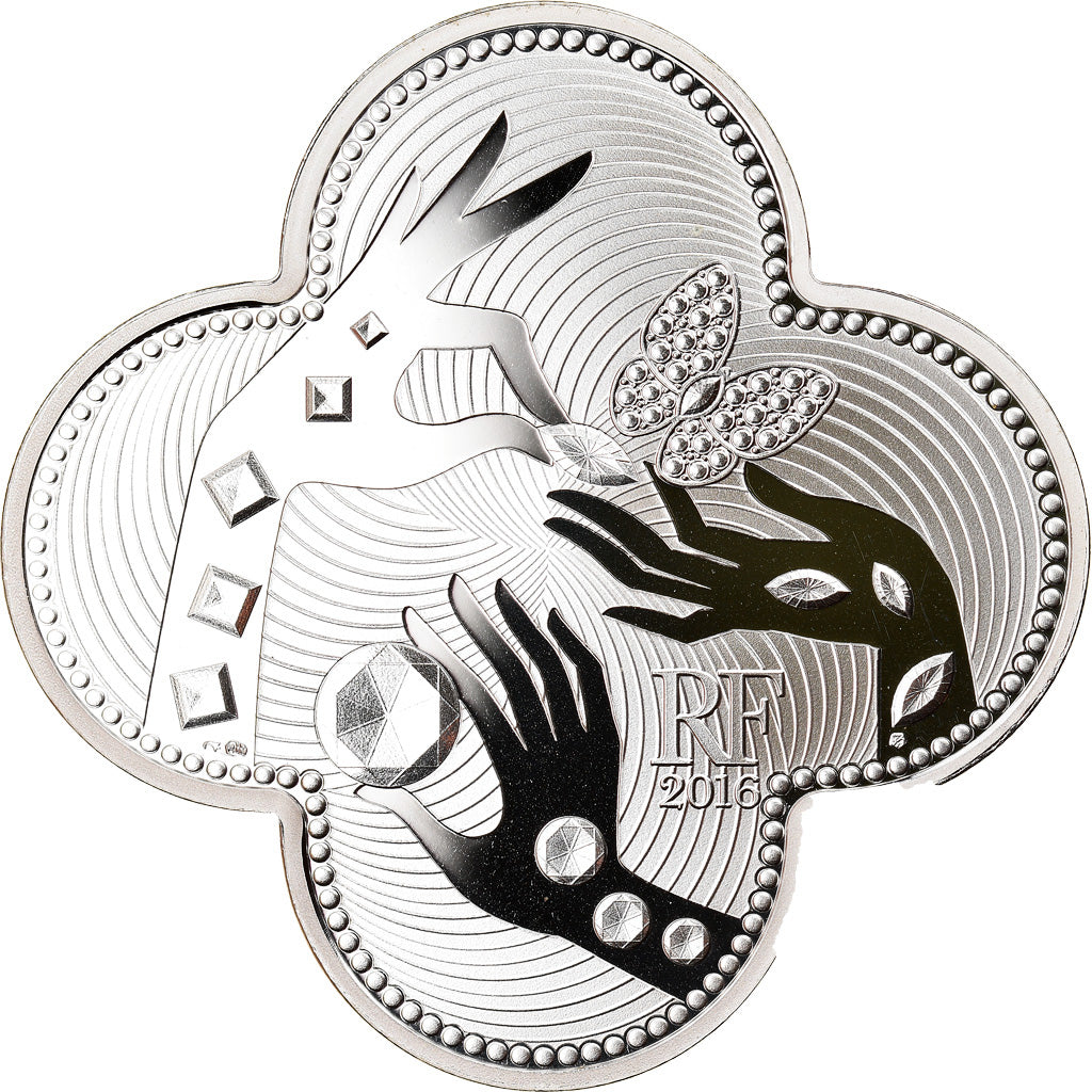 Francia, Monnaie de Paris, 10 Euro, Van Cleef & Arpels, 2016, Proof, FDC