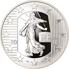 France, Monnaie de Paris, 10 Euro, Semeuse, Le Teston, 2016, Proof, MS(65-70)