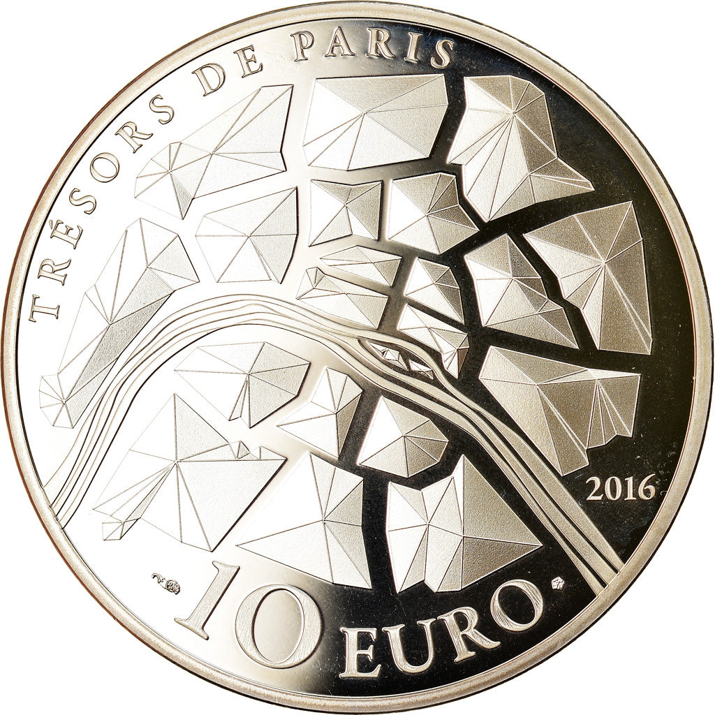 France, Monnaie de Paris, 10 Euro, Institut de France, 2016, Proof, MS(65-70)