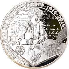 Frankrijk, Parijse munten, 10 Euro, Verdun La Voie Sacrée, 2016, Proof, FDC